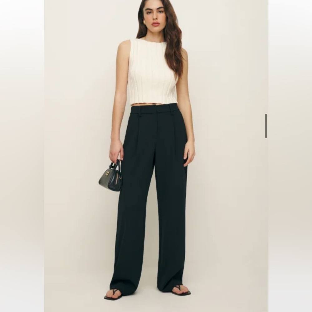 Reformation Alex Mid Rise Pant